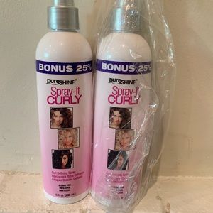 Pure Shine Spray It Curly TWO PACK- Bonus 25%